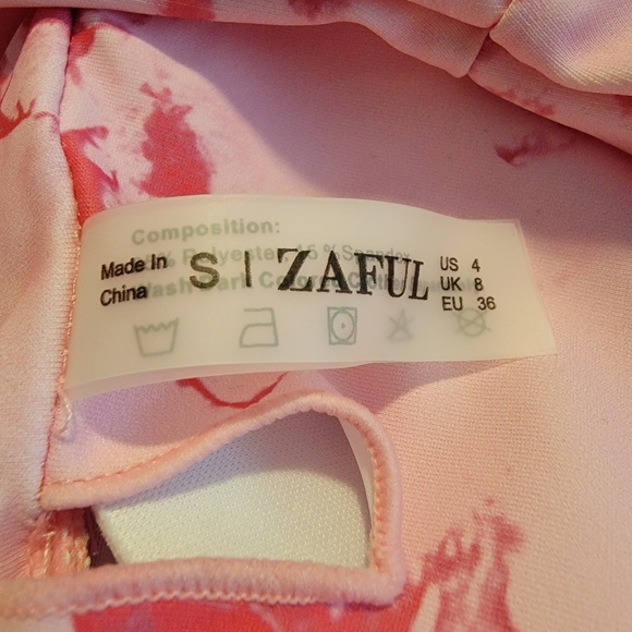 NWT Pink Marble Design Bikini 1 bottom 2 tops - Picture 8 of 10